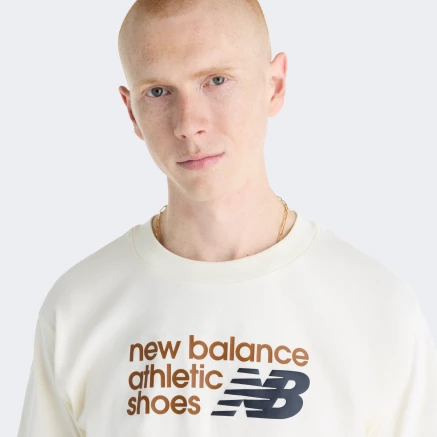 Футболка New Balance Athletics Premium Relaxed Chest Logo T-Shirt - 184335