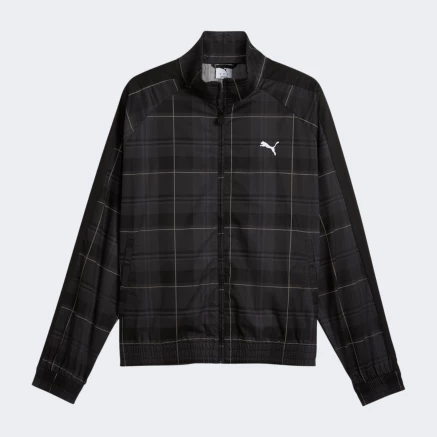 Кофта Puma T7 Relaxed Tartan Woven Track Jacket - 184395
