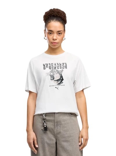 Футболка Puma GRAPHICS ANIMAL Relaxed Graphic Tee - 184398