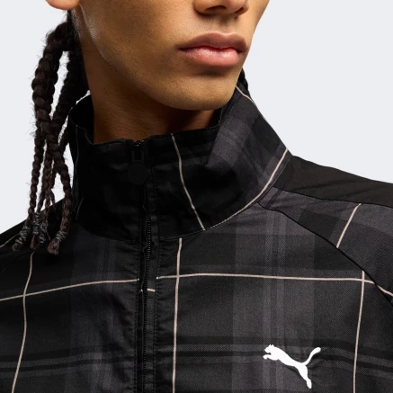Кофта Puma T7 Relaxed Tartan Woven Track Jacket - 184395