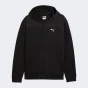 Кофта Puma PUMATECH Material Mix Full-Zip Hoodie DK, фото 4 - інтернет магазин MEGASPORT