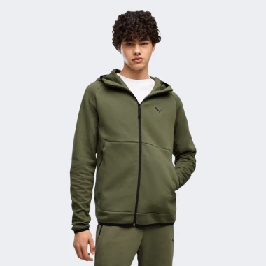 PUMATECH Slim Elevated Full-Zip Hoodie DK PUMATECH Slim Elevated Full-Zip Hoodie DK