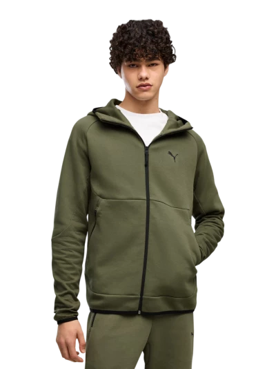 Кофта Puma PUMATECH Slim Elevated Full-Zip Hoodie DK - 184893