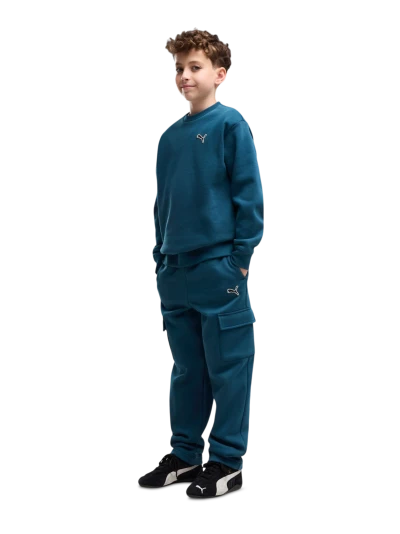 Спортивний костюм Puma ESS ELEVATED Relaxed Crew and Cargo Pants Suit FL B - 185523