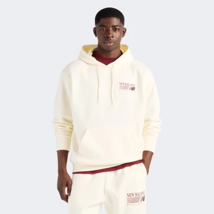Кофта New Balance Reimagined Fleece Hoodie - 186023