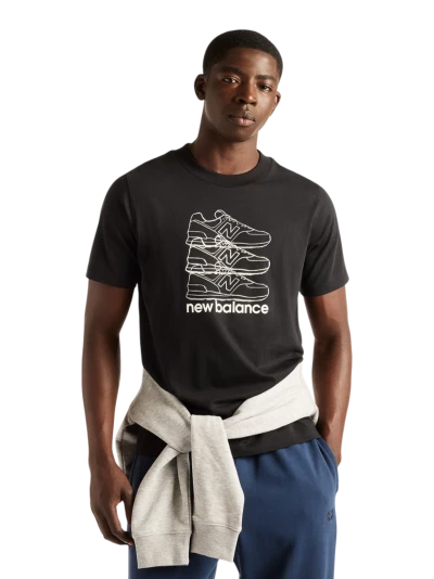 Футболка New Balance Layered 574 Relaxed T-Shirt - 186019