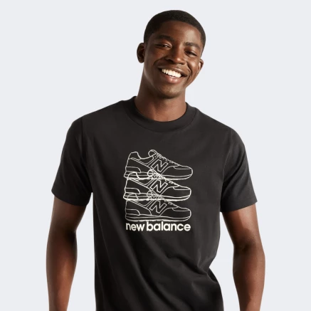 Футболка New Balance Layered 574 Relaxed T-Shirt - 186019