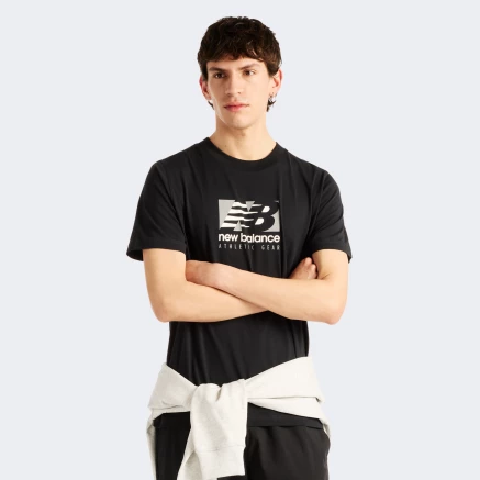 Футболка New Balance Rectangle Relaxed T-Shirt - 186024