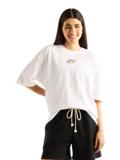 Футболка New Balance Sticker Pack Oversized T-Shirt - 186032
