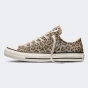 Кеди Converse CHUCK TAYLOR ALL STAR LEOPARD JACQUARD, фото 1 - інтернет магазин MEGASPORT