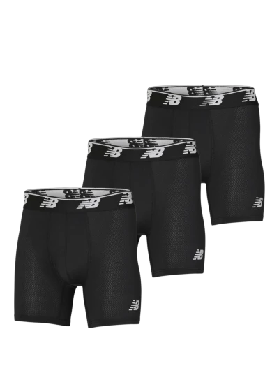 Спідня білизна New Balance Mens Mesh 5 Inch Boxer Brief No Fly 3 Pack - 186518
