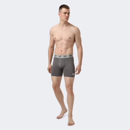 Спідня білизна New Balance Mens Premium 6 Inch Boxer Brief with Fly 3 Pack - 173279 Спідня білизна New Balance Mens Premium 6 Inch Boxer Brief with Fly 3 Pack - 173279