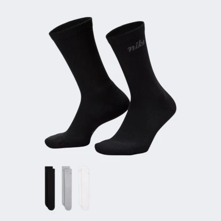 Шкарпетки Nike U NK ED ELVD CRW 3P WGFX - 144 - 187034
