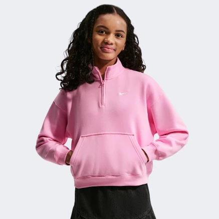 Кофта Nike G NSW STUDIO FLC QZ OS TOP - 187038 Кофта Nike G NSW STUDIO FLC QZ OS TOP - 187038