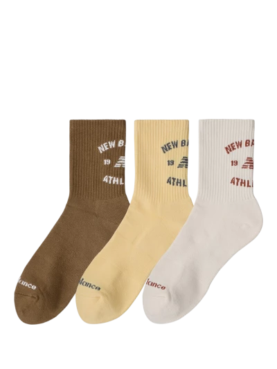 Шкарпетки New Balance Graphics QTR Crew Socks 3 Pack - 187062