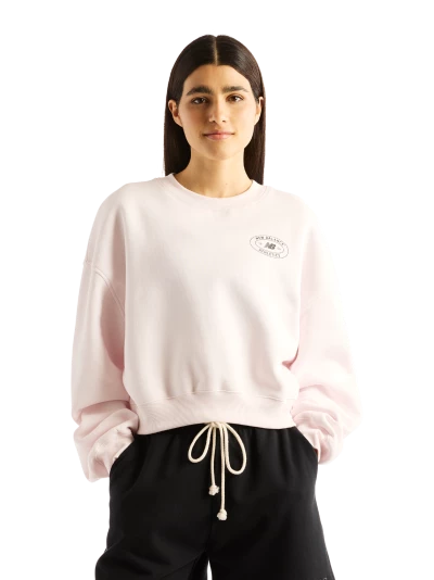 Кофта New Balance Reimagined Fleece Crew - 187522