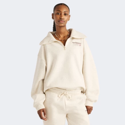 Кофта New Balance Trackside Fleece Half Zip - 187523