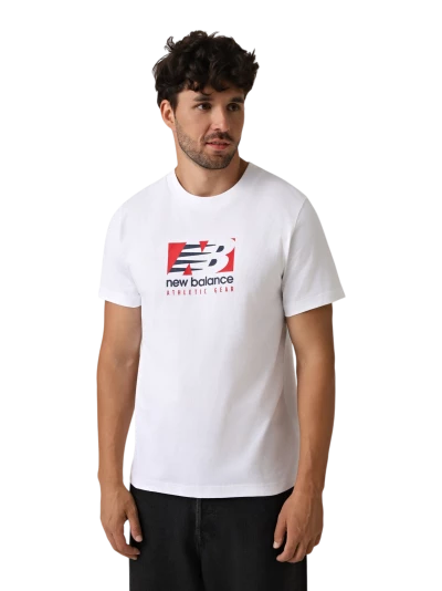 Футболка New Balance Rectangle Relaxed T-Shirt - 186025