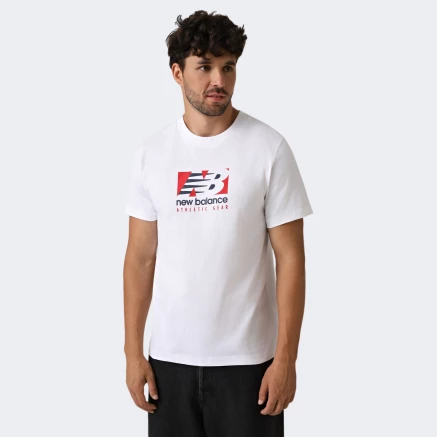 Футболка New Balance Rectangle Relaxed T-Shirt - 186025