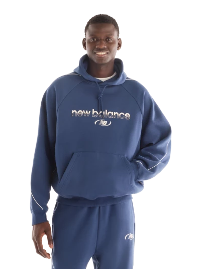 Кофта New Balance Trackside Fleece Hoodie - 188183