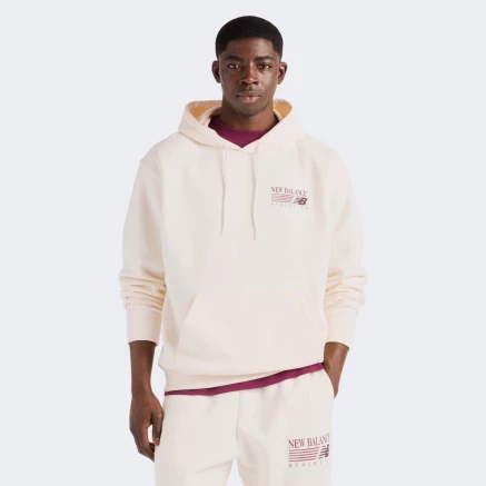 Кофта New Balance Reimagined Fleece Hoodie - 186023