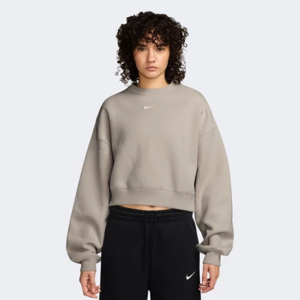 Кофта Nike W NK STDO FLC MW OS CROP CREW - 188871