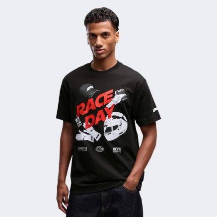 Футболка Puma F1 Race Day Graphic Tee - 188397 Футболка Puma F1 Race Day Graphic Tee - 188397