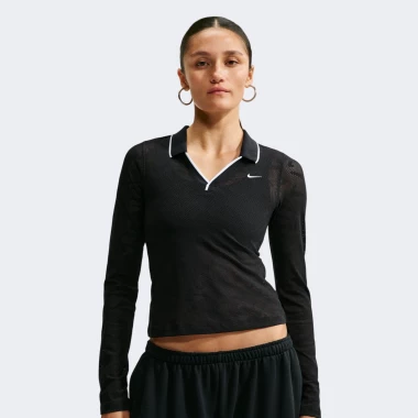 W NK CHLL KNT LS STCH LACE TOP
