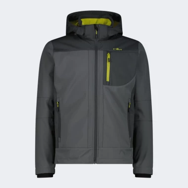 JACKET ZIP HOOD SOFTSHELL