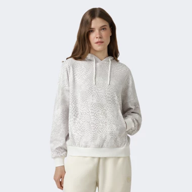 women's terry-fleece print hoodie