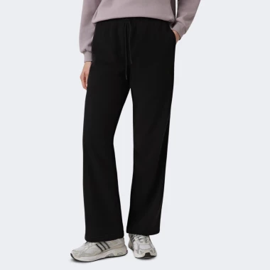 women's fleece straight hem pants
