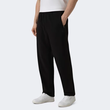 men's fleece straight hem pants