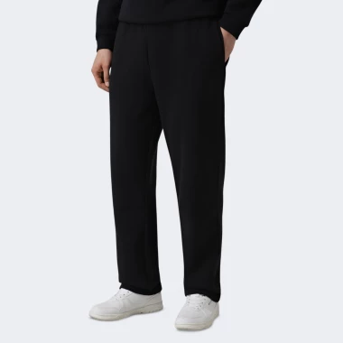 men's brushed terry straight hem pants