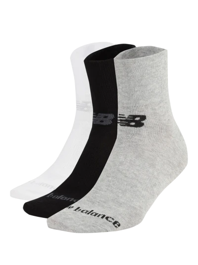 Шкарпетки New Balance Performance Cotton Flat Knit Ankle 3 Pair - 122574