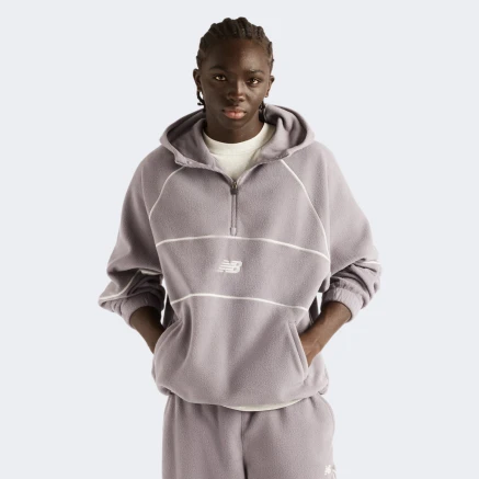 Кофта New Balance Trackside Polar Fleece Hoodie - 191215
