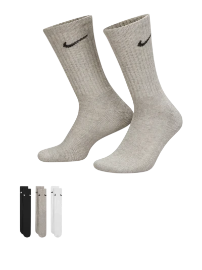 Шкарпетки Nike Unisex Cushion Crew Training Sock (3 Pair) - 95031