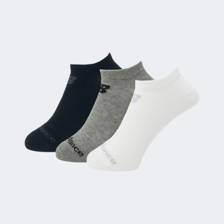 Шкарпетки New Balance Performance Cotton Flat Knit No Show 3 Pair - 122571