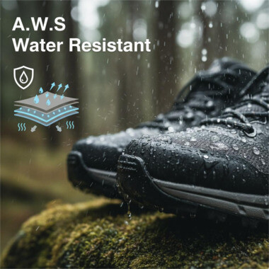 a.w.s. water resistant a.w.s. water resistant