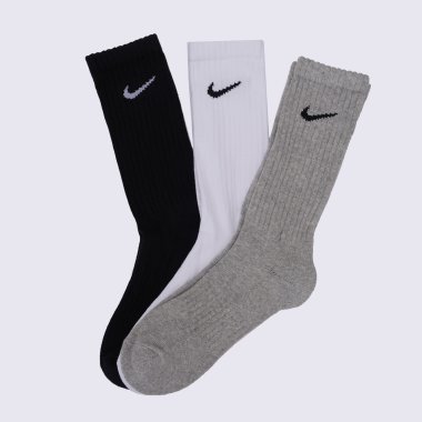 Шкарпетки nike Value Cotton Crew Training Sock (3 Pair) - 95031, фото 1 - інтернет-магазин MEGASPORT