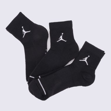 Шкарпетки jordan Unisex Jumpman High-Intensity Quarter Sock (3 Pair) - 106650, фото 1 - інтернет-магазин MEGASPORT