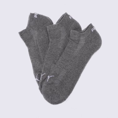 Шкарпетки puma Cushioned Sneaker 3p Un - 128562, фото 1 - інтернет-магазин MEGASPORT