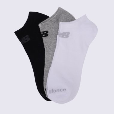Носки newbalance Performance Cotton Flat Knit No Show 3 Pair - 122571, фото 1 - интернет-магазин MEGASPORT