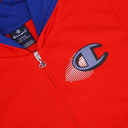Кофта Champion Hooded Full Zip Sweatshirt - 121713, фото 3 - интернет-магазин MEGASPORT