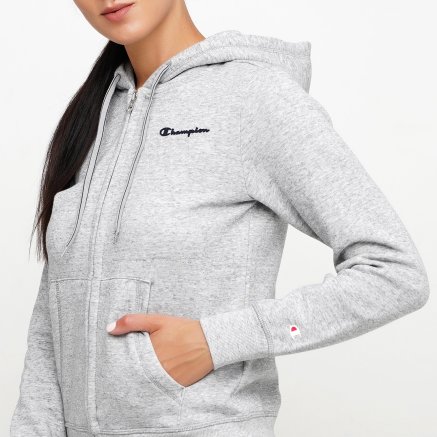 Кофта Champion Hooded Full Zip Sweatshirt - 124972, фото 4 - интернет-магазин MEGASPORT