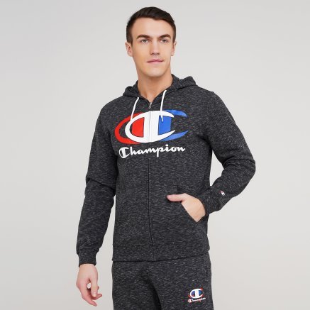 Кофта Champion Hooded Full Zip Sweatshirt - 121664, фото 1 - интернет-магазин MEGASPORT