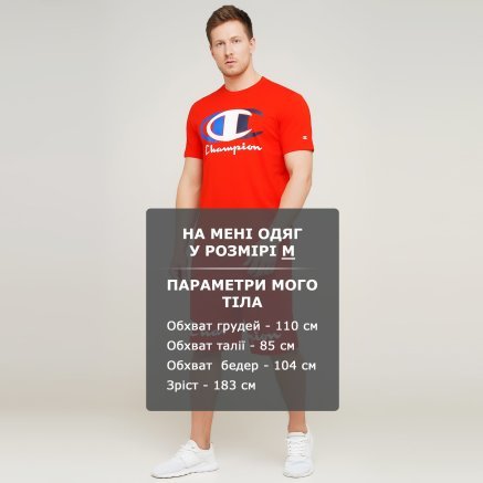 Футболка Champion Crewneck T-Shirt - 121675, фото 6 - интернет-магазин MEGASPORT